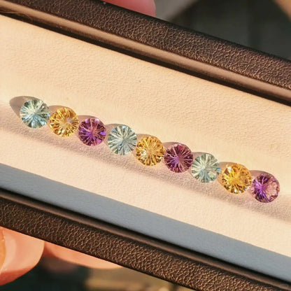 “Estrellas Brillantes” – Gemas con talla fuego de 6 mm - (tiempo de producción 7–15 días)