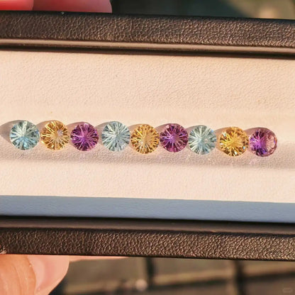 “Estrellas Brillantes” – Gemas con talla fuego de 6 mm - (tiempo de producción 7–15 días)